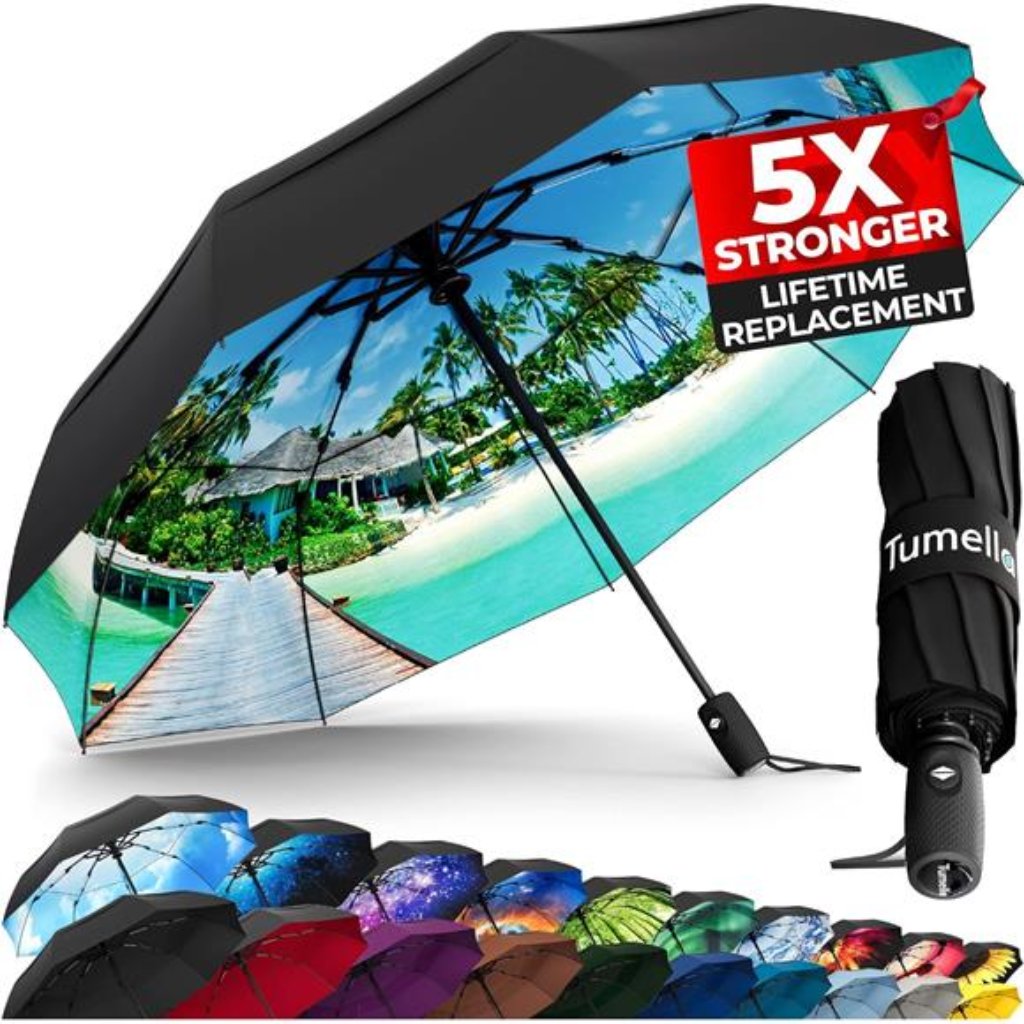 Unbreakable Windproof Travel Umbrella